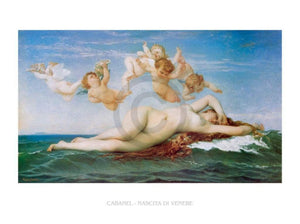 Alexandre Cabanel Nascita di Venere Kunstdruck 80x60cm | Yourdecoration.de