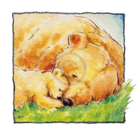 Makiko Mother Bear's Love II Kunstdruck 30x30cm | Yourdecoration.de