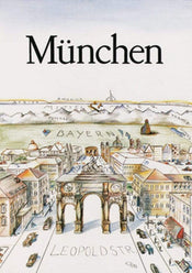 Sylvia Joel München Kunstdruck 42x59cm | Yourdecoration.de
