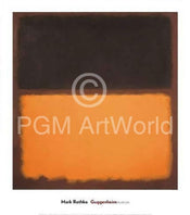 Mark Rothko Untitled 18, 1963 Kunstdruck 76x86cm | Yourdecoration.de