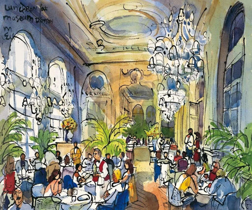 Michael Leu Luncheon, MusÃ©e d'Orsay Kunstdruck 60x50cm | Yourdecoration.de