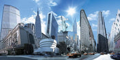 Nyss N.Y.Highlights Kunstdruck 100x50cm | Yourdecoration.de