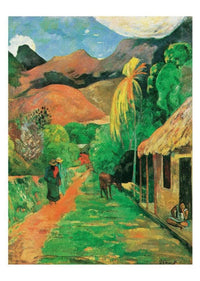 Paul Gauguin Chemin a papeete Kunstdruck 50x70cm | Yourdecoration.de