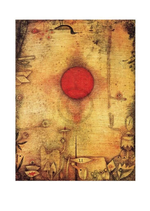 Paul Klee Ad Marginem Kunstdruck 48x68cm | Yourdecoration.de