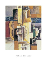Pablo Picasso Violin and Guitar Kunstdruck 60x80cm | Yourdecoration.de
