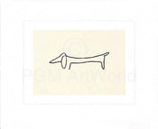 Pablo Picasso Le Chien Kunstdruck 60x50cm | Yourdecoration.de