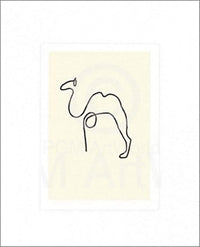 Pablo Picasso Le Chameau Kunstdruck 50x60cm | Yourdecoration.de
