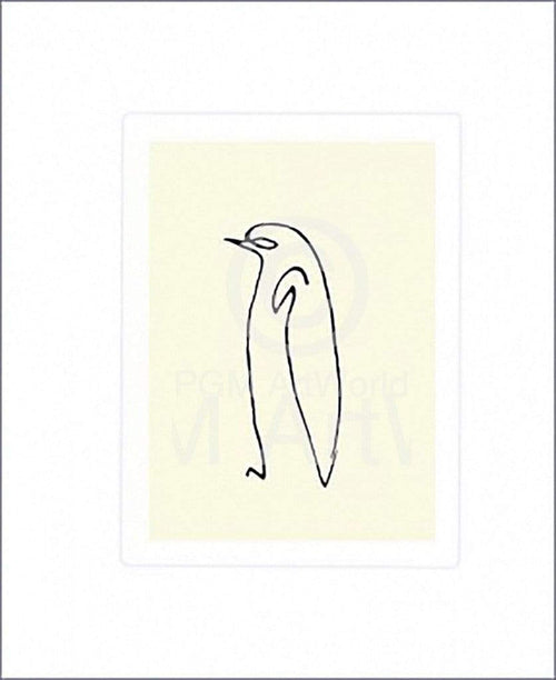 Pablo Picasso Le pingouin Kunstdruck 50x60cm | Yourdecoration.de