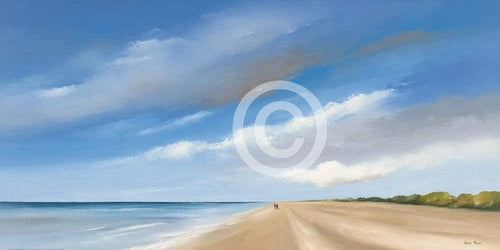 Hans Paus Along the Sea I Kunstdruck 100x50cm | Yourdecoration.de