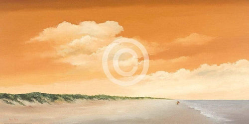 Hans Paus Along the Sea II Kunstdruck 100x50cm | Yourdecoration.de