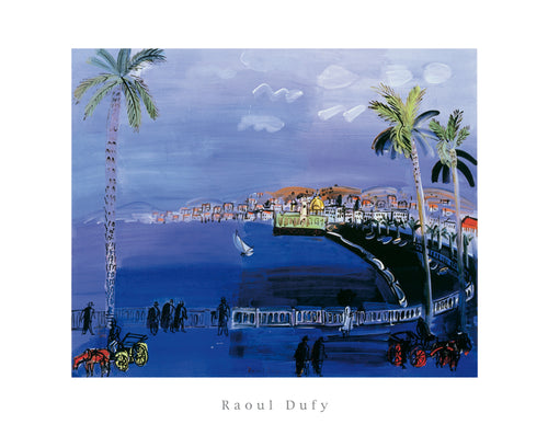Raoul Dufy Baie de Anges, Nice Kunstdruck 50x40cm | Yourdecoration.de