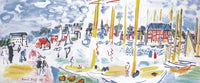 Raoul Dufy Dimanche a Deauville Kunstdruck 101x42cm | Yourdecoration.de