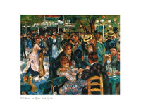 Auguste Renoir Le Moulin de la Galette Kunstdruck 70x50cm | Yourdecoration.de