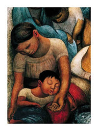 Diego Rivera La Noche de Los Pobres Kunstdruck 60x80cm | Yourdecoration.de