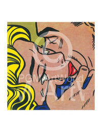 Roy Lichtenstein Kiss V Kunstdruck 35.5x28cm | Yourdecoration.de