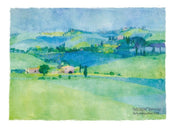 Ralf Westphal Abbazia di Monte Oliveto, Toskana Kunstdruck 80x60cm | Yourdecoration.de