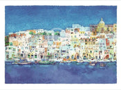 Ralf Westphal Corricella, Insel Procida Kunstdruck 80x60cm | Yourdecoration.de