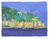 Ralf Westphal Portofino / Ligurien Kunstdruck 90x70cm | Yourdecoration.de