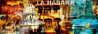 Saskia Porkay La Habana Kunstdruck 100x35cm | Yourdecoration.de