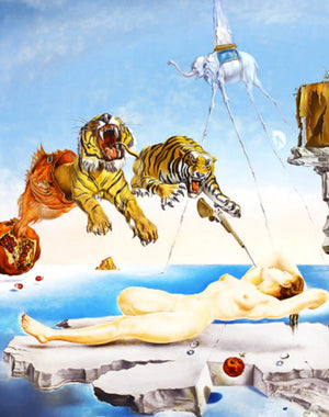 Salvador Dali Une seconde avant l'eveil Kunstdruck 60x80cm | Yourdecoration.de