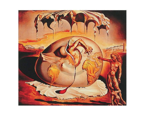 Salvador Dali Geopoliticus Kunstdruck 50x40cm | Yourdecoration.de