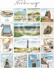 Sabine Gerke Norderney Kunstdruck 40x50cm | Yourdecoration.de