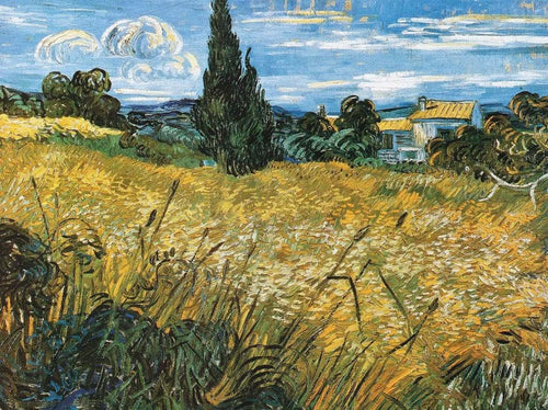 Vincent Van Gogh Campo di grano Kunstdruck 80x60cm | Yourdecoration.de