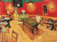 Vincent Van Gogh Caffe di notte Kunstdruck 80x60cm | Yourdecoration.de