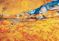 Vincent Van Gogh La mietitura Kunstdruck 100x70cm | Yourdecoration.de