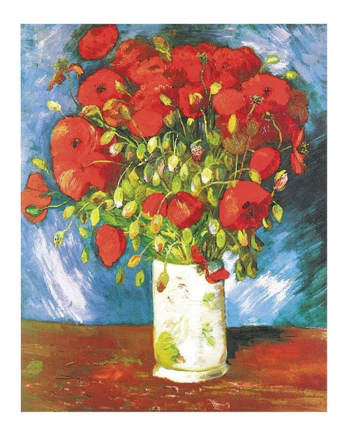 Vincent Van Gogh Poppies Kunstdruck 40x50cm | Yourdecoration.de