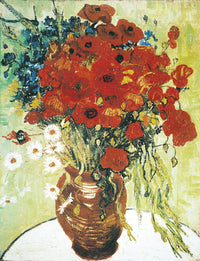 Vincent Van Gogh Vase avec marguerite Kunstdruck 60x80cm | Yourdecoration.de