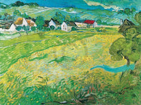 Vincent Van Gogh Sonnige Wiese bei Auvers, 1890 Kunstdruck 80x60cm | Yourdecoration.de
