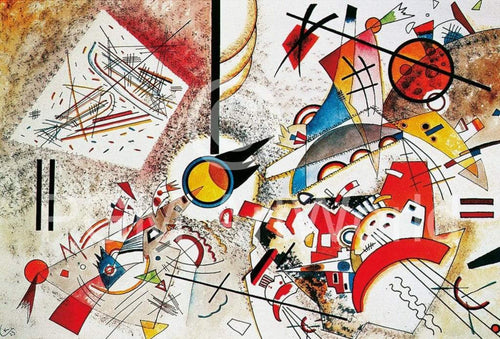 Wassily Kandinsky Sans titre Kunstdruck 100x70cm | Yourdecoration.de