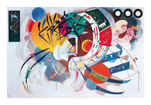 Wassily Kandinsky Courbe dominante, 1936 Kunstdruck 50x40cm | Yourdecoration.de
