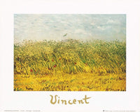 Vincent Van Gogh The wheat field Kunstdruck 30x24cm | Yourdecoration.de