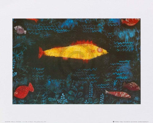 Paul Klee The golden fish, 1925 Kunstdruck 30x24cm | Yourdecoration.de