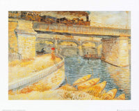 Vincent Van Gogh Il ponte di Asnieres Kunstdruck 50x40cm | Yourdecoration.de