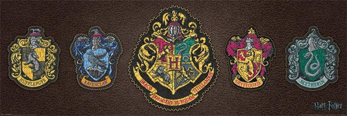 Pyramid Harry Potter Crests Poster 91,5x30,5cm | Yourdecoration.de