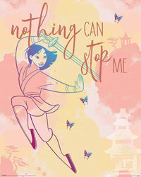 Pyramid Mulan Nothing Can Stop Me Poster 40x50cm | Yourdecoration.de