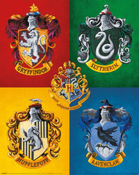 Pyramid Mpp50826 Harry Potter Colourful Crests Poster 40x50cm | Yourdecoration.at