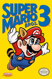 Pyramid Super Mario Bros 3 NES Cover Poster 61x91,5cm | Yourdecoration.de