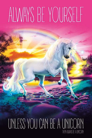 Pyramid Unicorn Always Be Yourself Poster 61x91,5cm | Yourdecoration.de