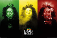 Pyramid Bob Marley Tricolour Smoke Poster 91,5x61cm | Yourdecoration.de