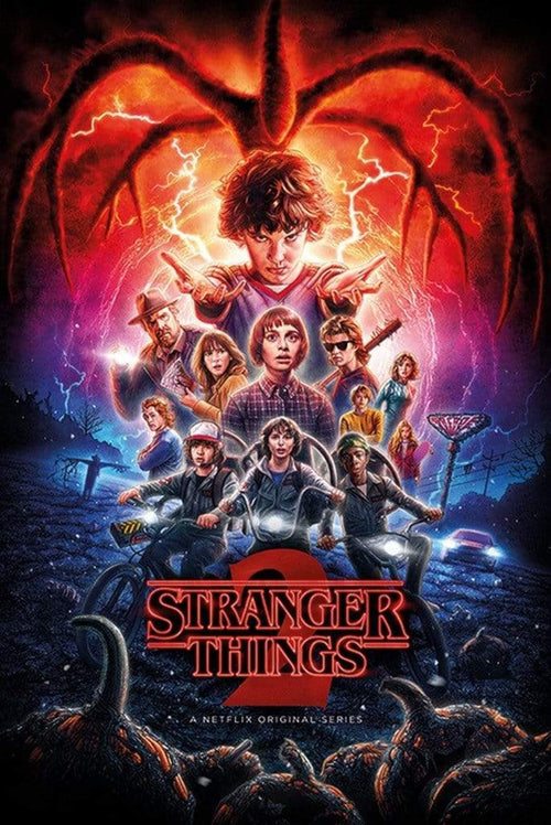 Pyramid Stranger Things One Sheet Season 2 Poster 61x91,5cm | Yourdecoration.de