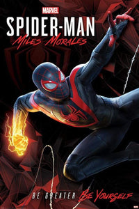 Pyramid Spider Man Miles Morales Cybernetic Swing Poster 61x91,5cm | Yourdecoration.de