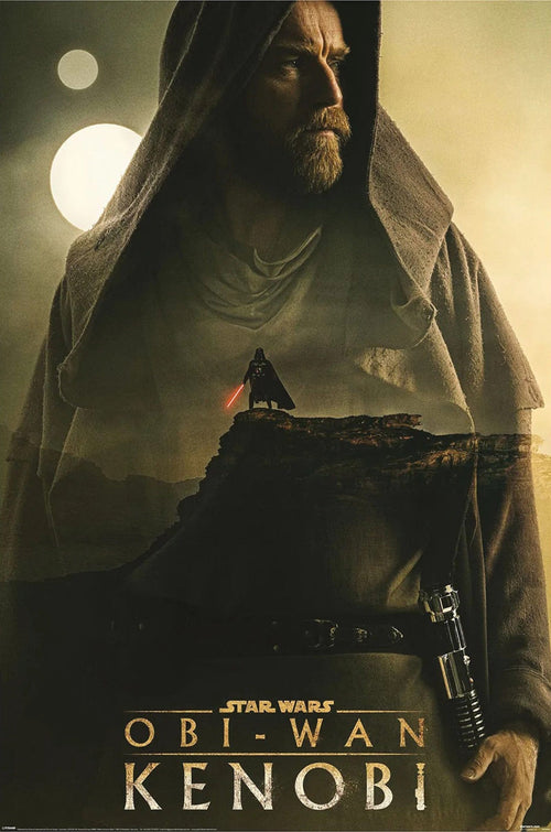 pyramid pp34969 star wars obi wan kenobi light vs dark poster 61x91,5cm | Yourdecoration.at