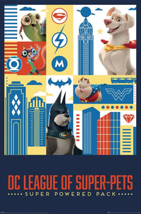 Pyramid Pp34975 Dc Super Pets Activate Poster 61x91,5cm | Yourdecoration.at
