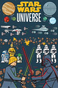 Pyramid Pp35017 Star Wars Universe Illustrated Poster 61X91-5cm | Yourdecoration.at