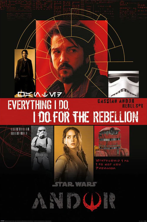 Pyramid Pp35061 Star Wars Andor For The Rebellion Poster 61X91,5cm | Yourdecoration.at