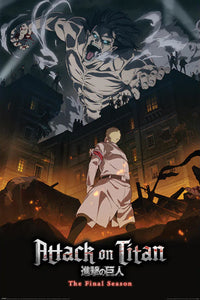 Pyramid Pp35088 Attack On Titan S4 Eren Onslaught Poster 61X91,5cm | Yourdecoration.at